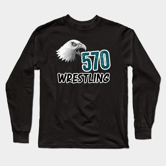 Philly Black Long Sleeve T-Shirt by The 570 Wrestling Experience Shop